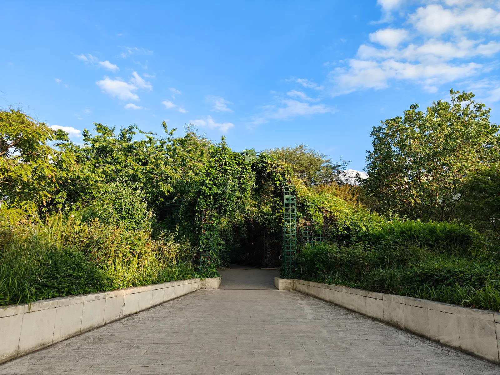 Atmosphere at Coulée Verte René-Dumont Paris — travel photo