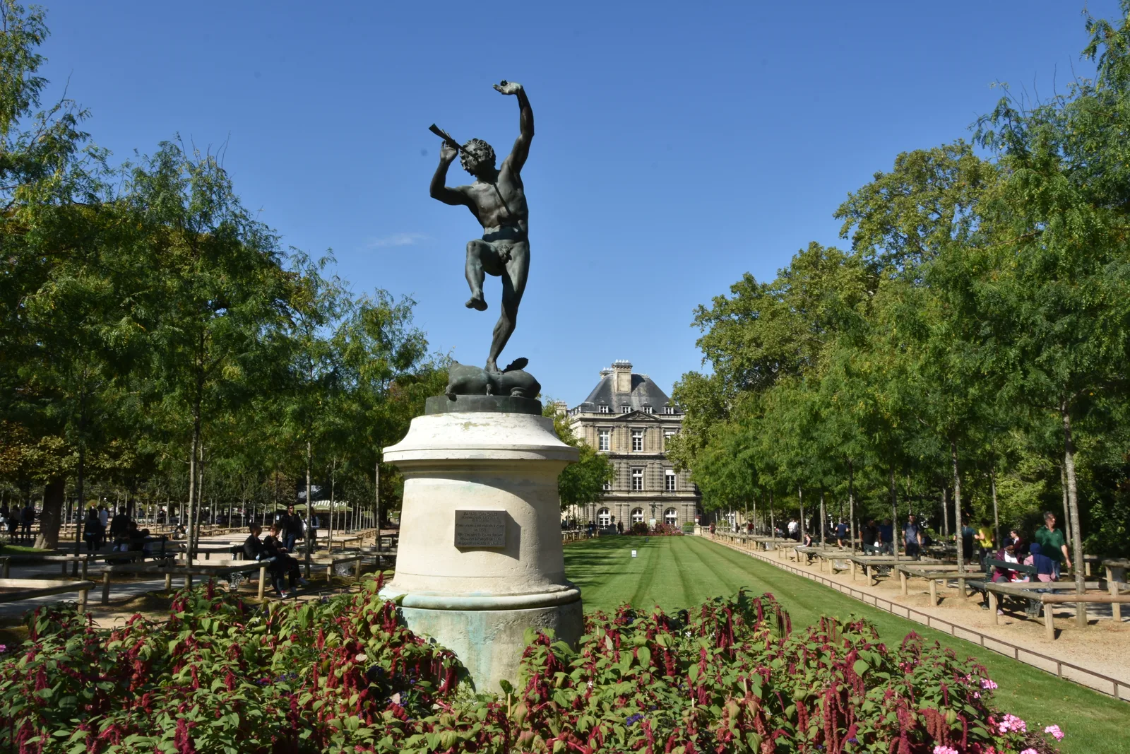 Interior at Jardin du Luxembourg Paris — travel photo