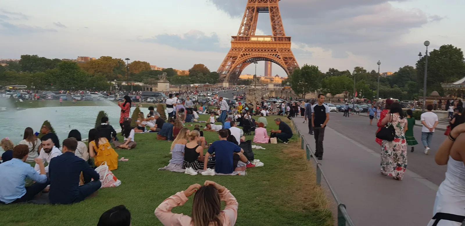 Interior at Jardins du Trocadéro Paris — travel photo