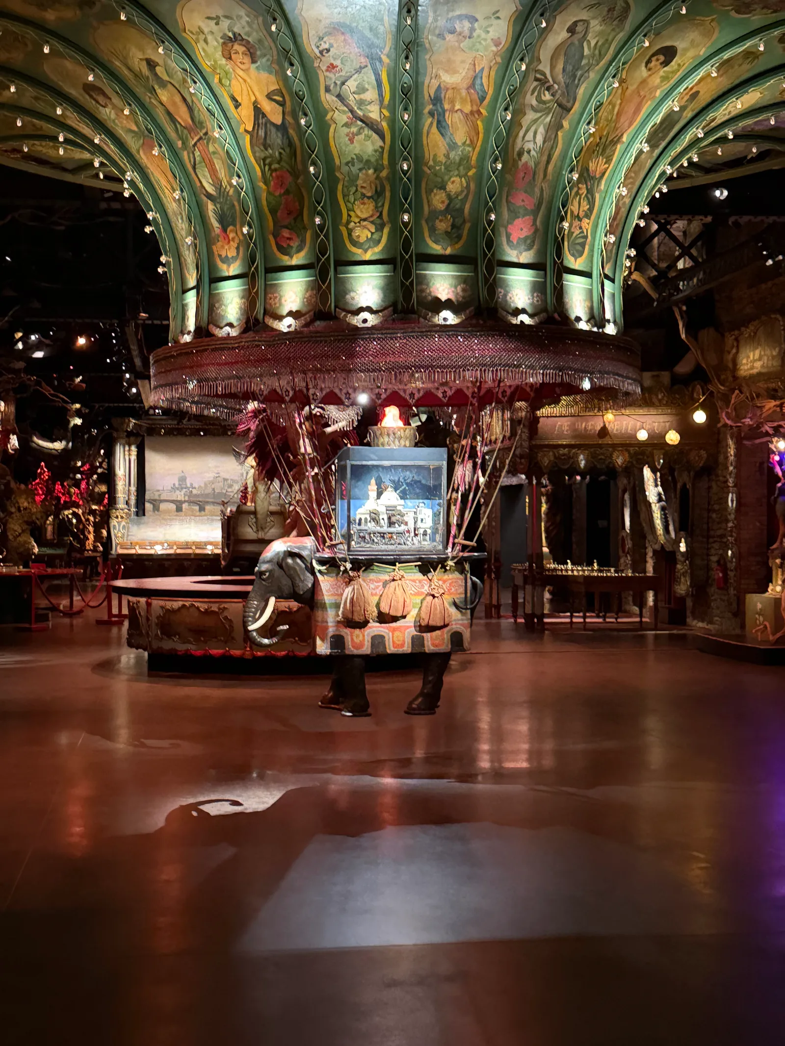 Interior at Les Pavillons de Bercy - Musée des Arts Forains Paris — travel photo