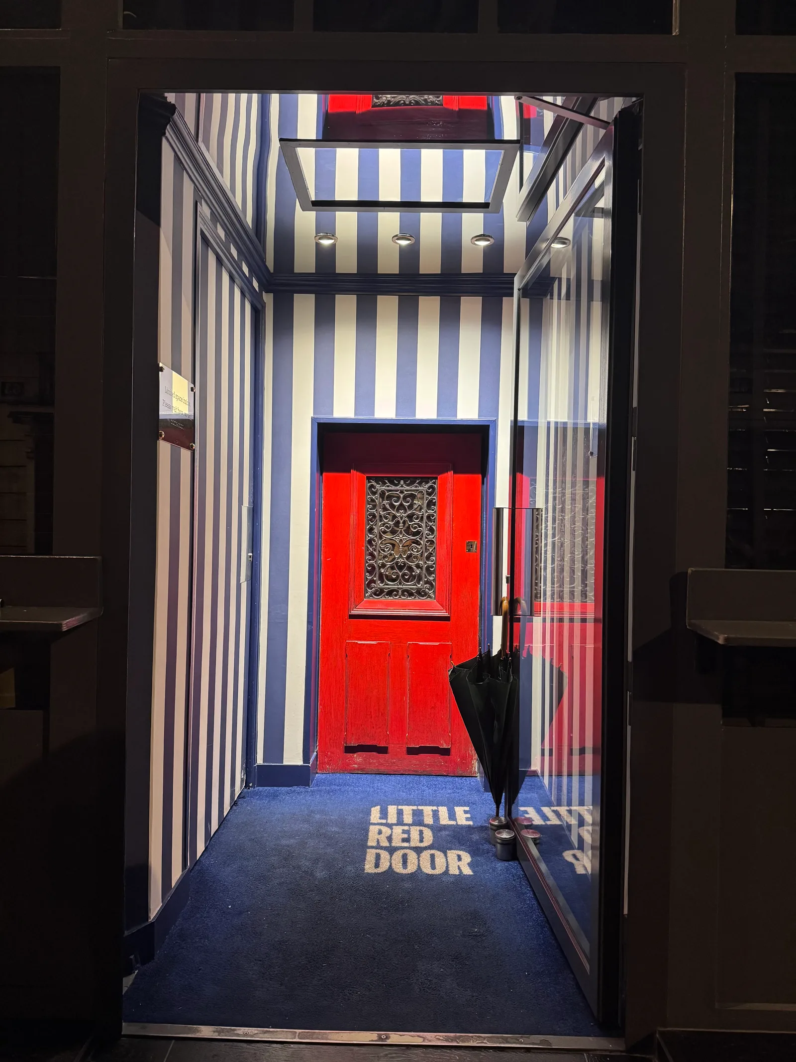 Atmosphere at Little Red Door Paris — travel photo
