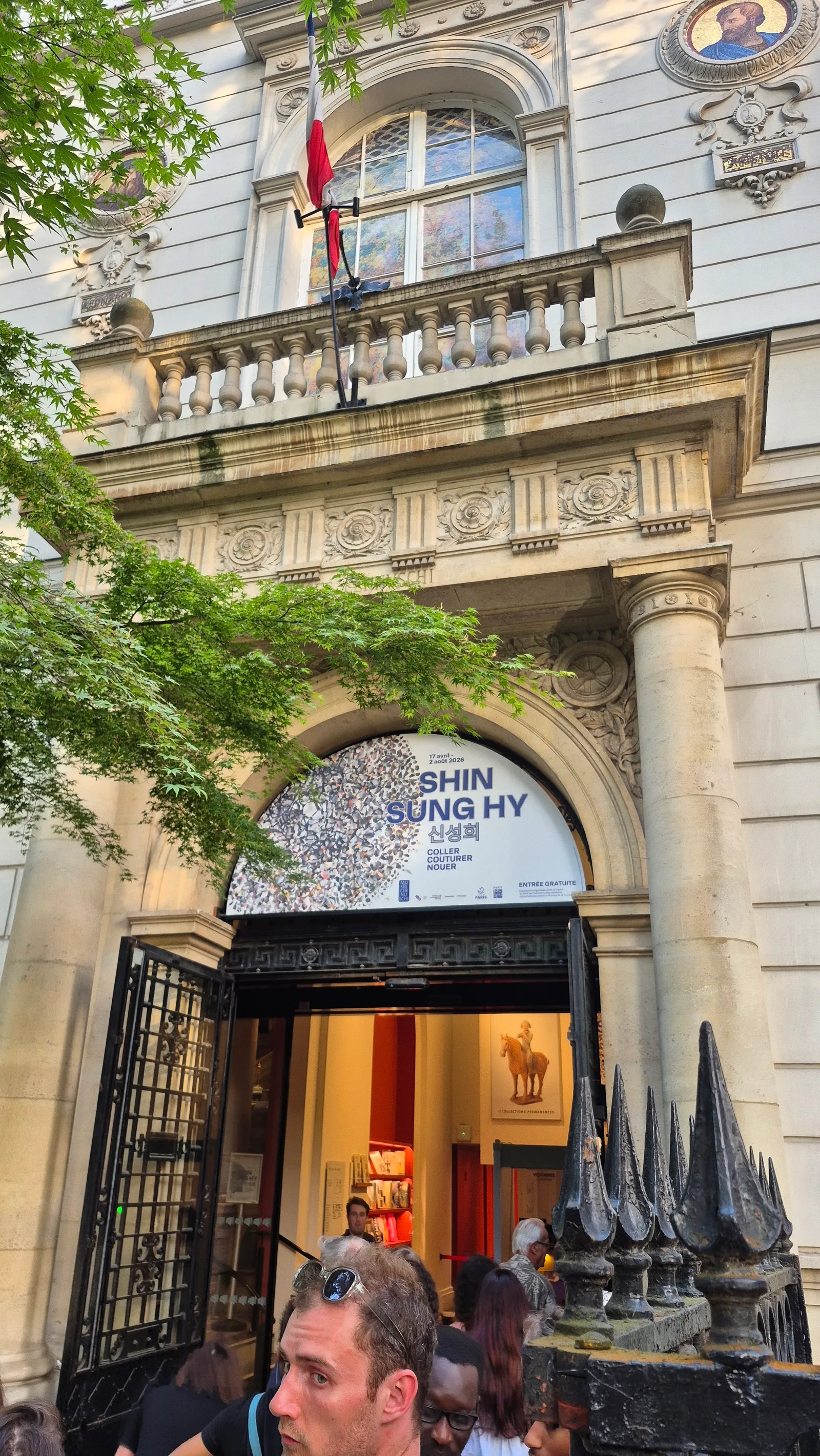 Atmosphere at Musée Cernuschi Paris — travel photo