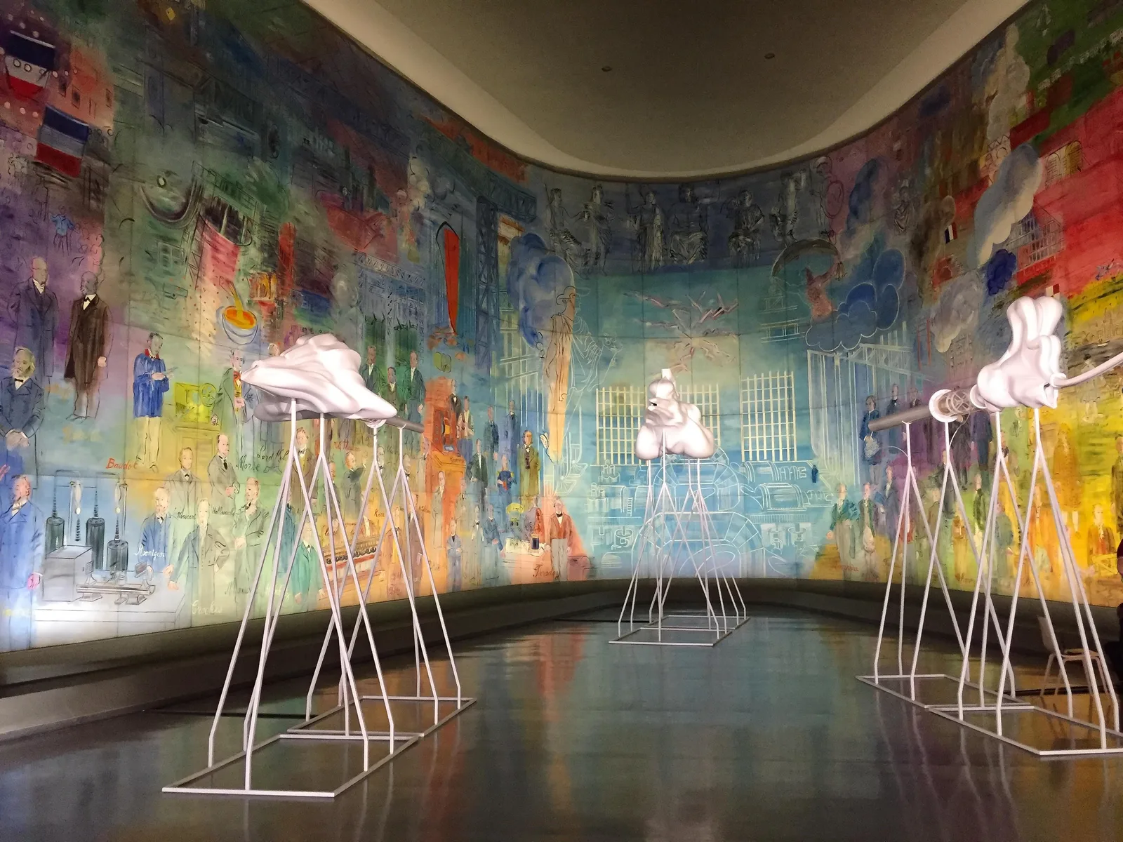 Interior at Musée d'Art Moderne de Paris Paris — travel photo