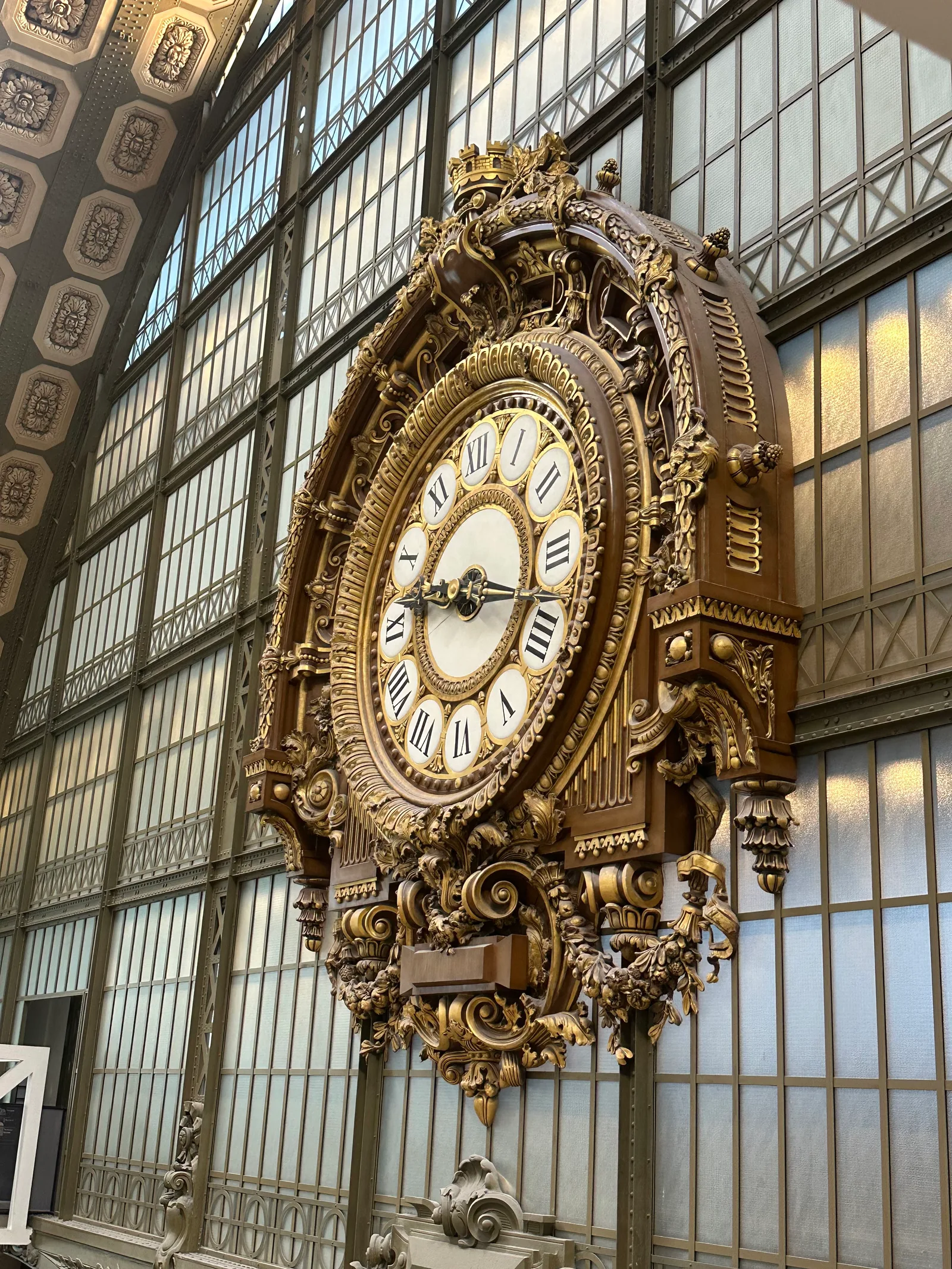 Interior at Musée d'Orsay Paris — travel photo