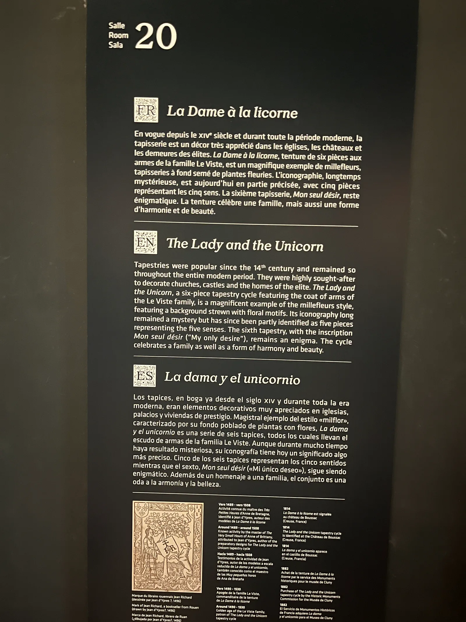 Atmosphere at Musée de Cluny Paris — travel photo