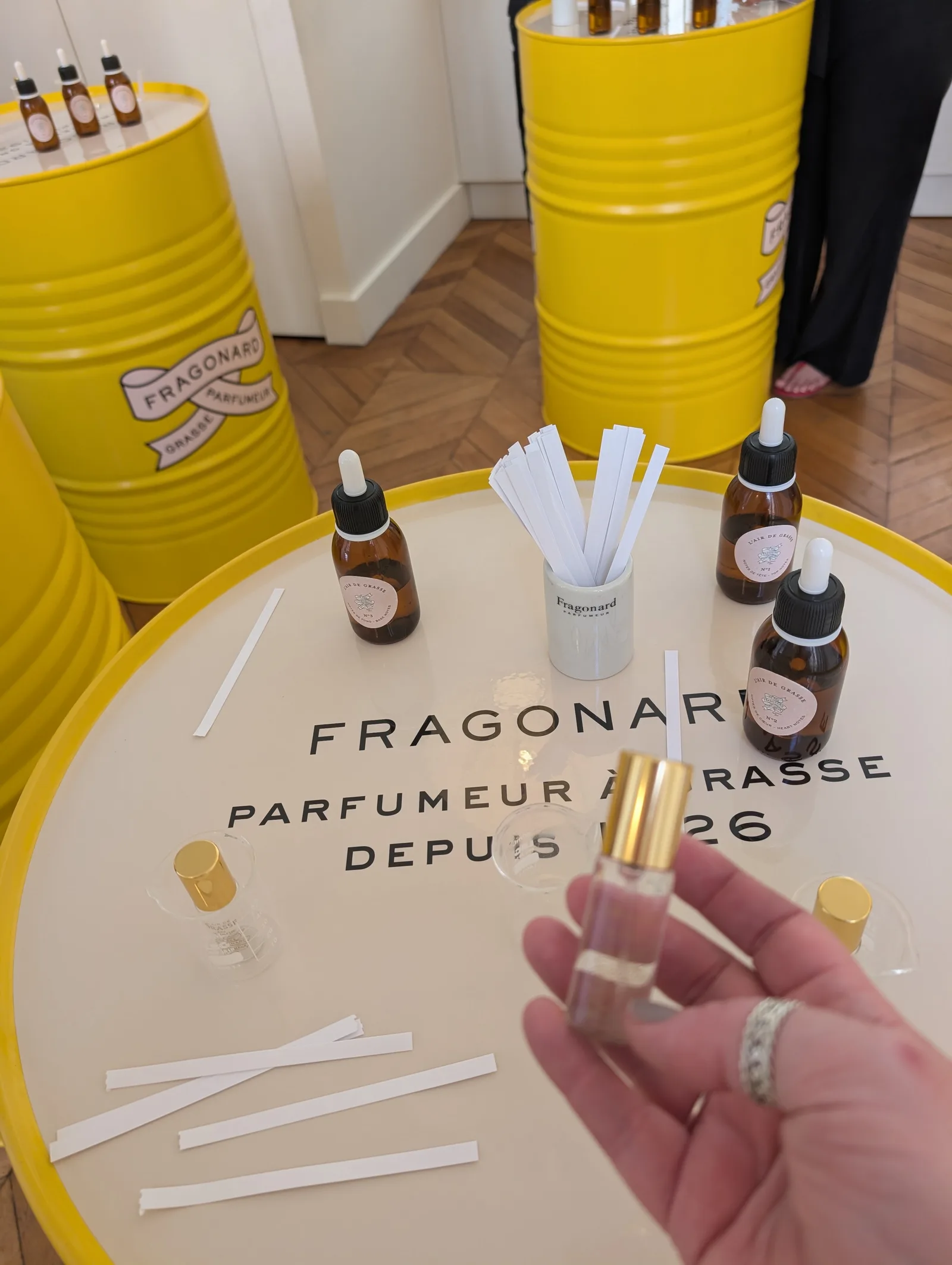 Main view at Musée du Parfum Paris — travel photo