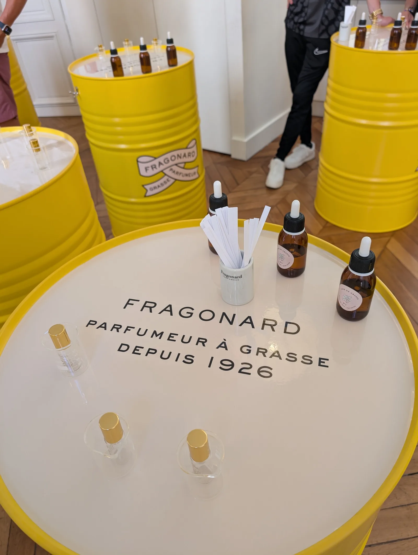 Interior at Musée du Parfum Paris — travel photo
