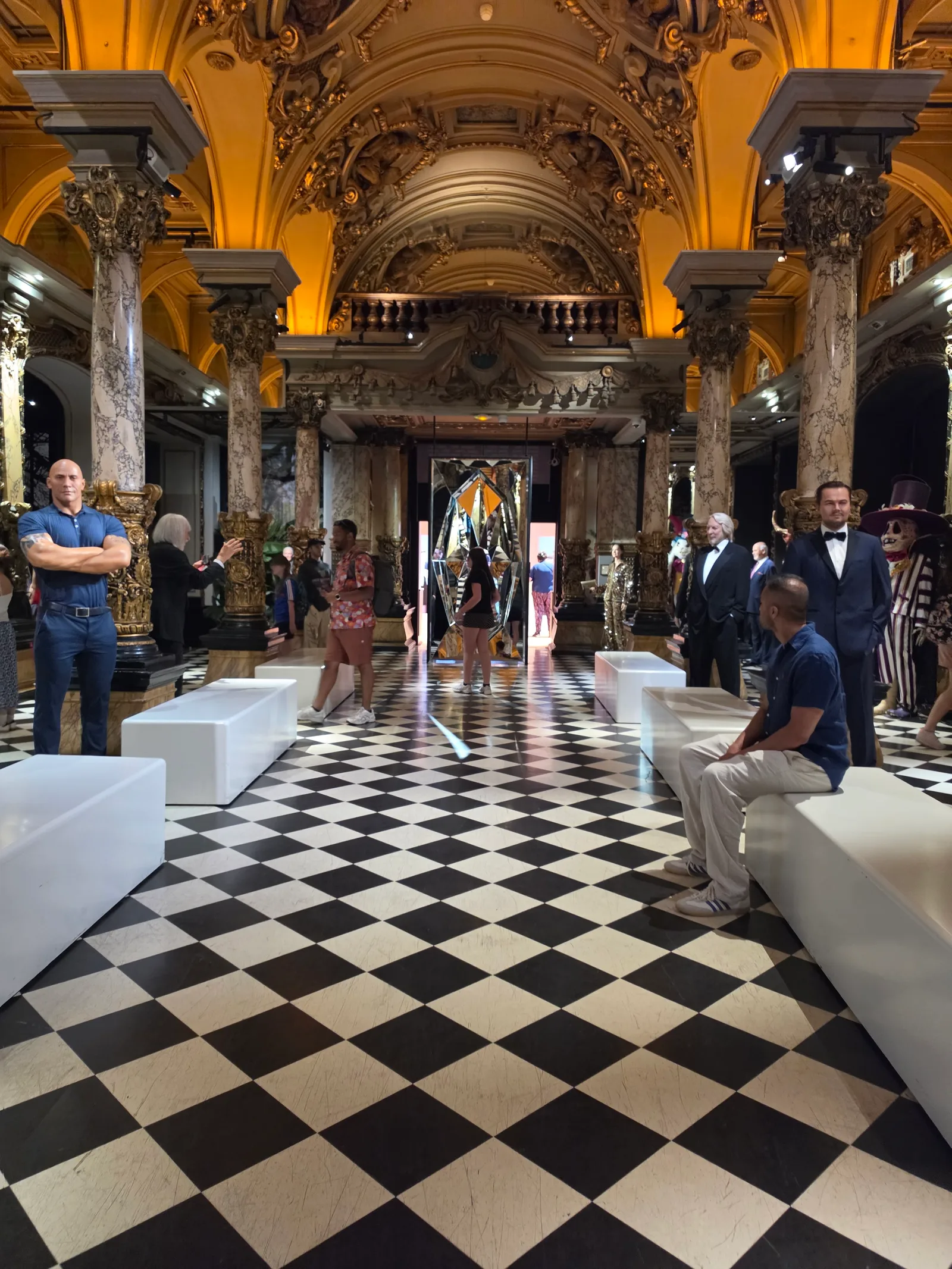 Interior at Musée Grévin Paris — travel photo