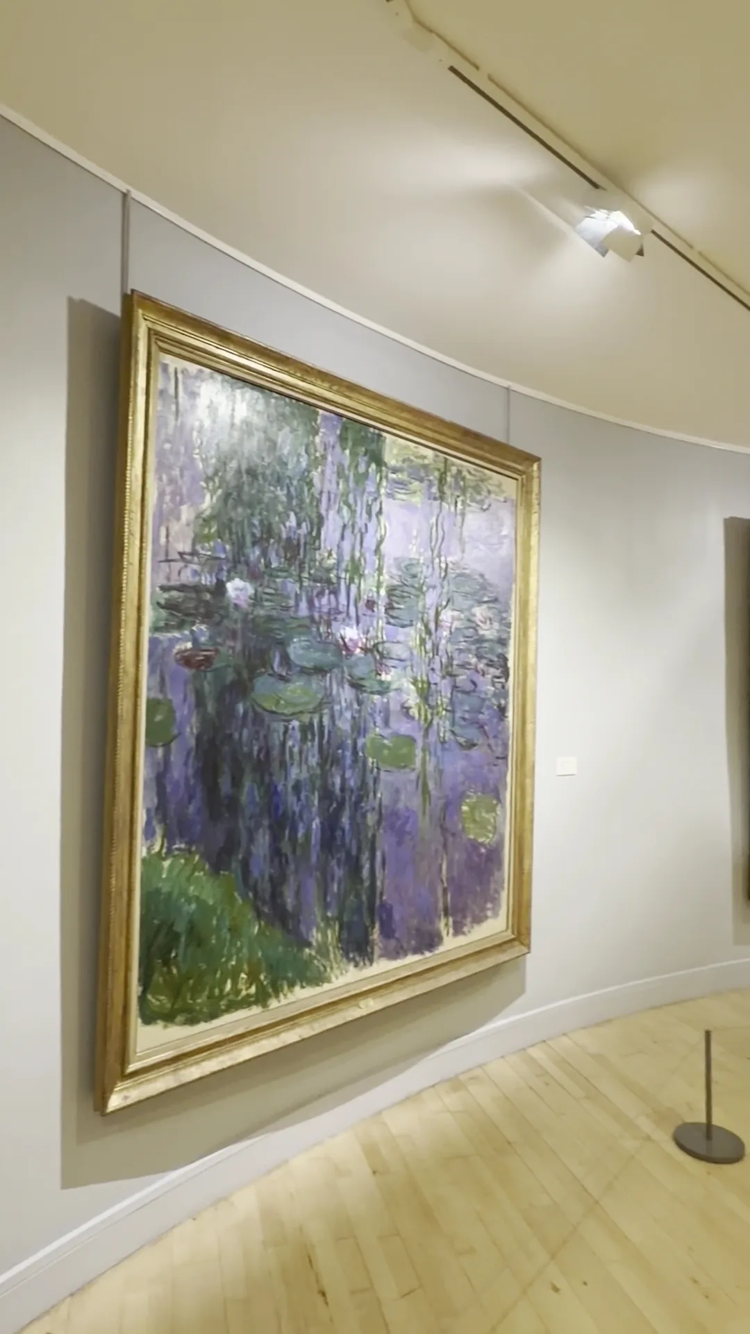 Interior at Musée Marmottan Monet Paris — travel photo