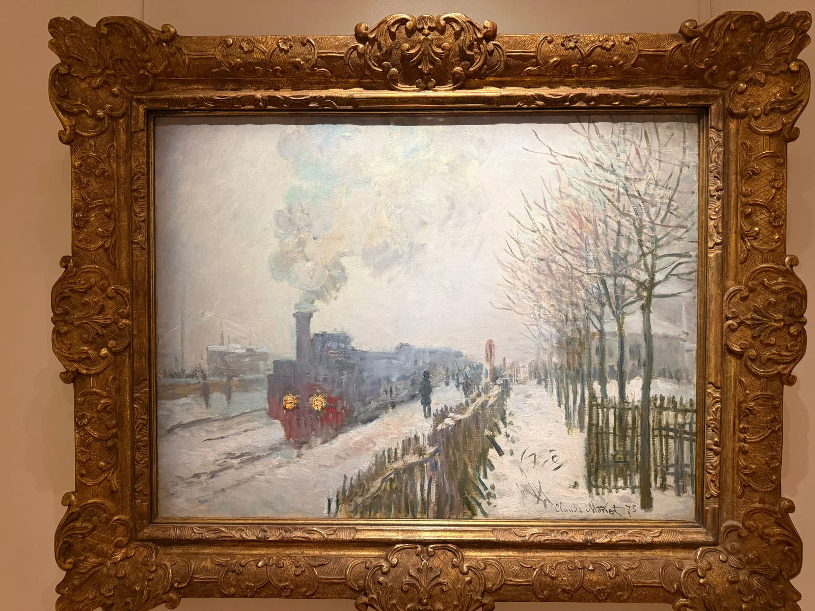 Details at Musée Marmottan Monet Paris — travel photo