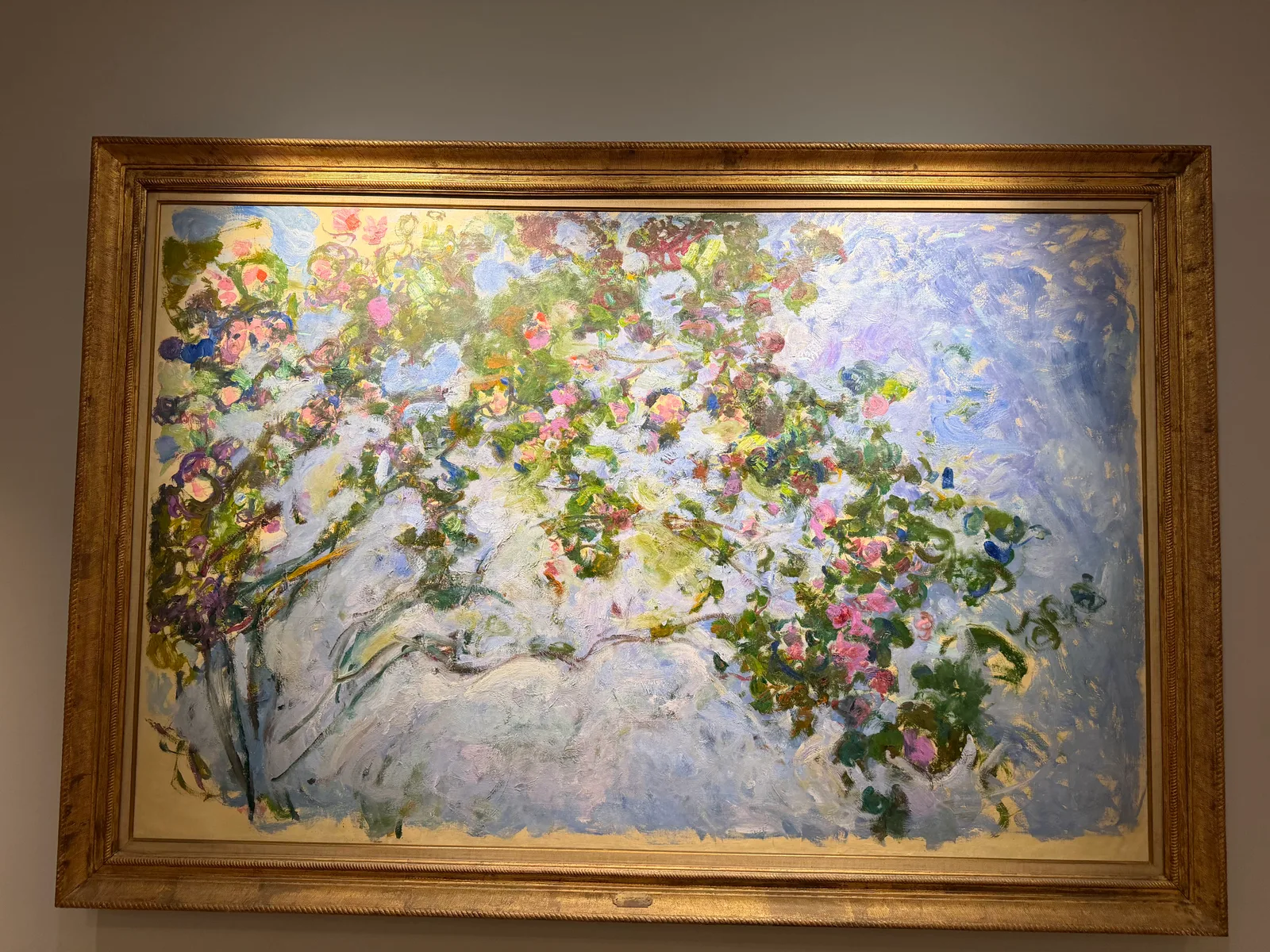 Atmosphere at Musée Marmottan Monet Paris — travel photo