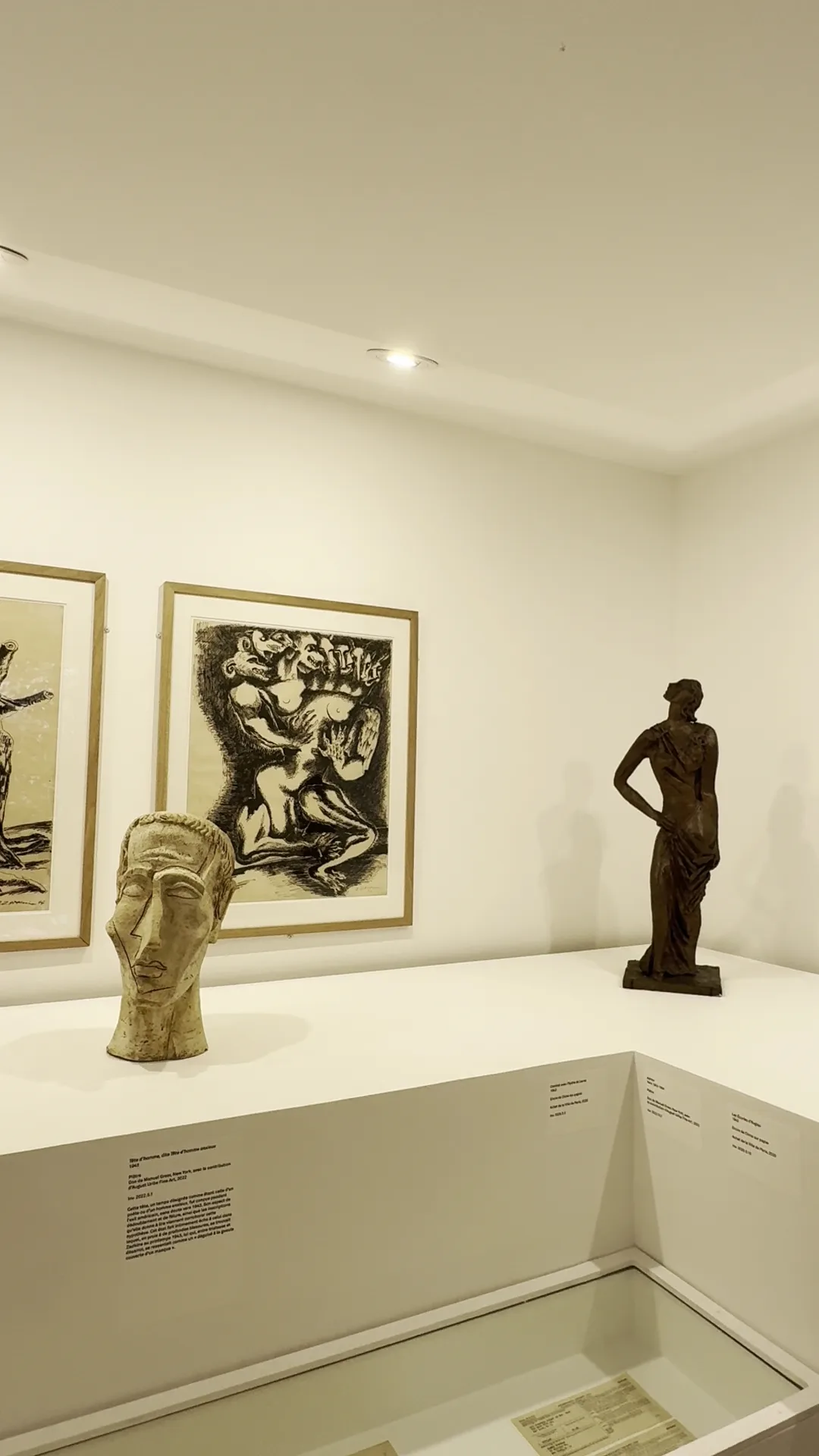 Interior at Musée Zadkine Paris — travel photo