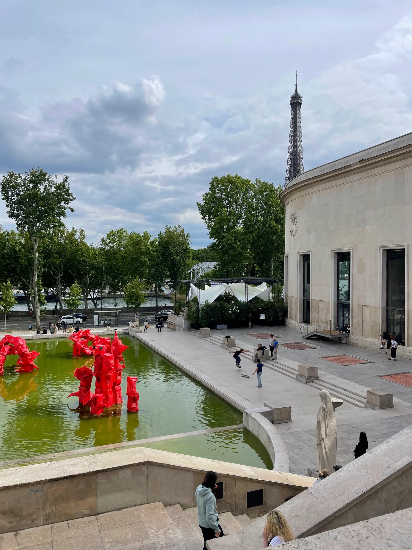 Interior at Palais de Tokyo Paris — travel photo