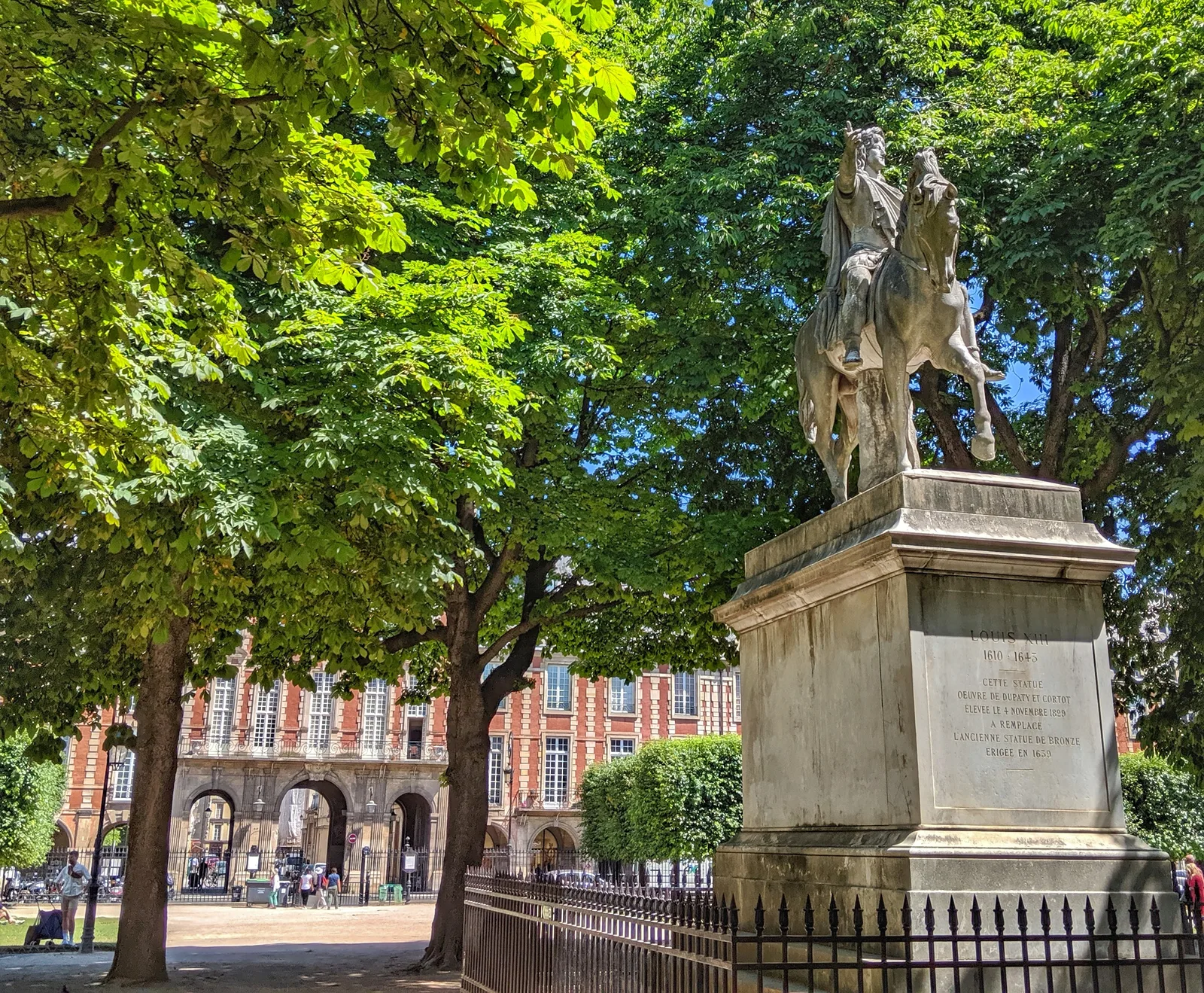 Interior at Place des Vosges Paris — travel photo