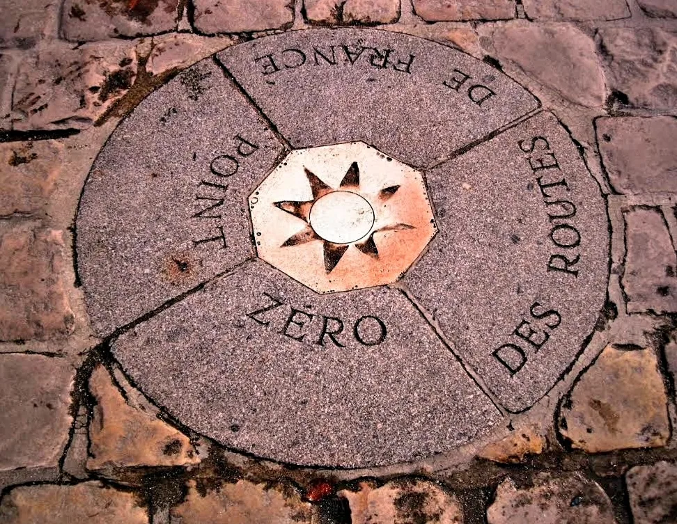Point Zéro des Routes de France