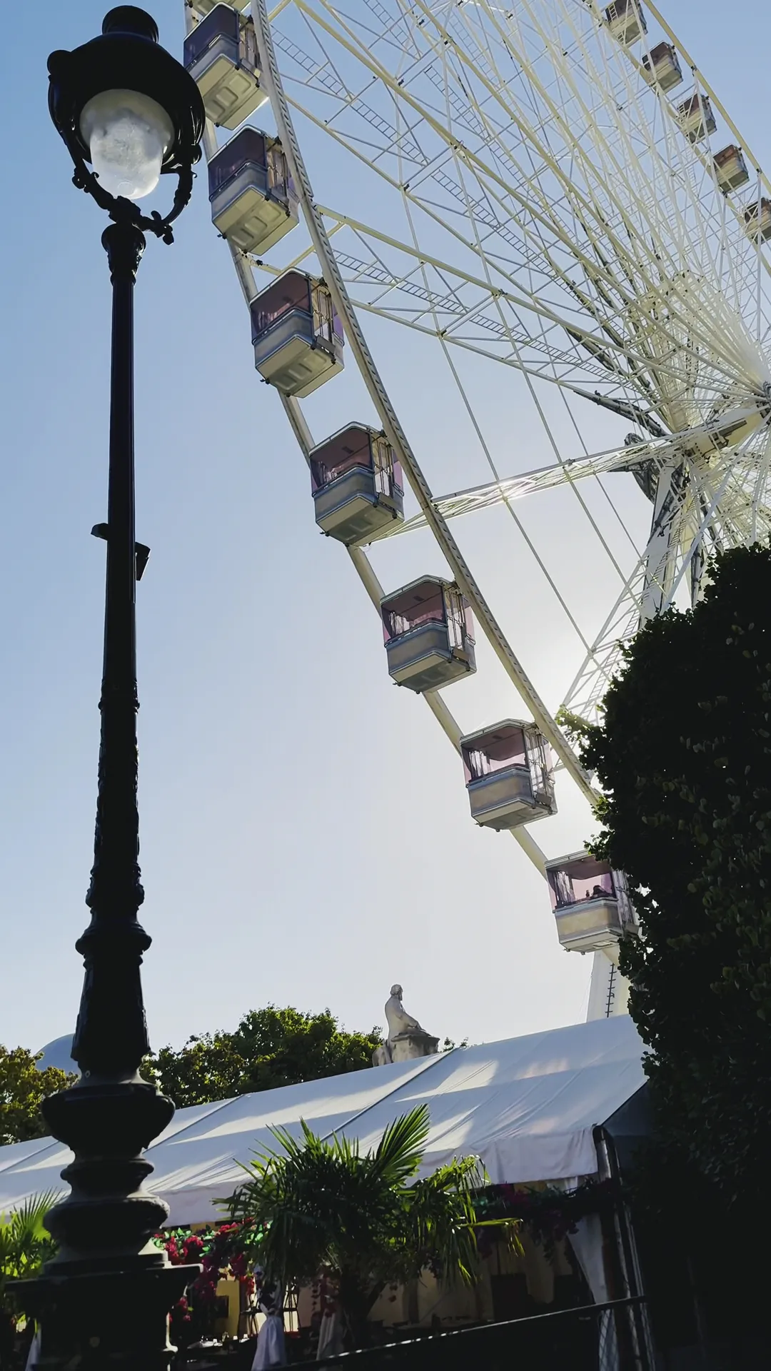 Main view at Tuileries Garden Paris — travel photo