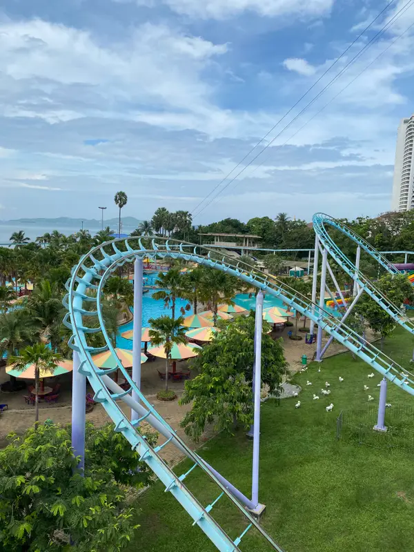 Atmosphere at Pattaya Water Park Pattaya — travel photo