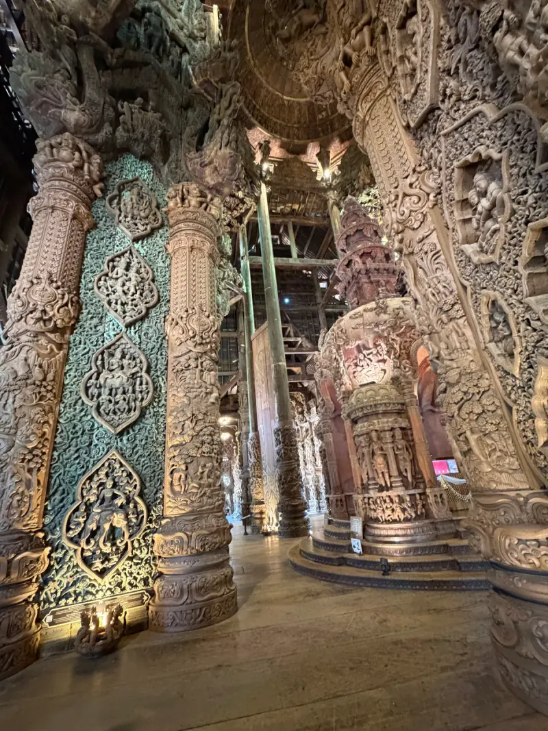 The Sanctuary of Truth Museum in Pattaya