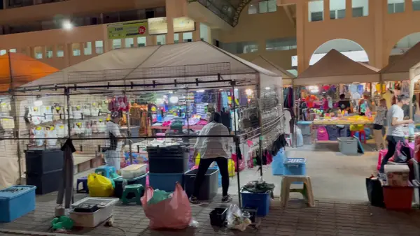 Interior at Thepprasit Night Market Pattaya — travel photo