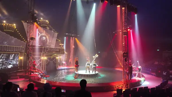 Interior at Adrenaline Rush Show by Phuket Circus Phuket — travel photo