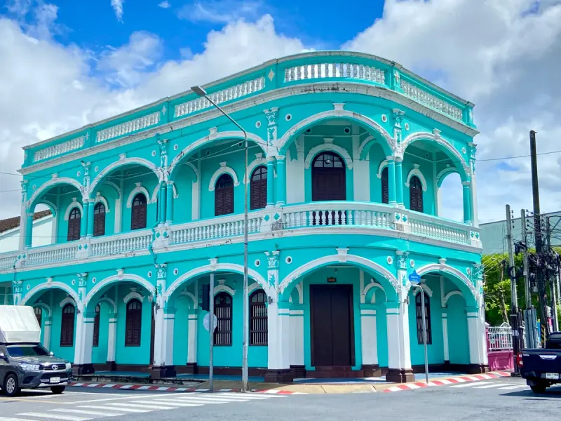 Ancient buildings in Sino-European style — Attraction in Phuket