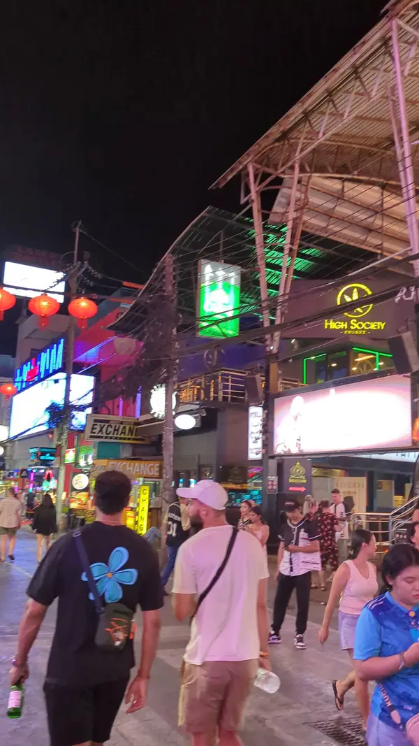 Interior at Patong Beach Bangla Walking Street Phuket — travel photo