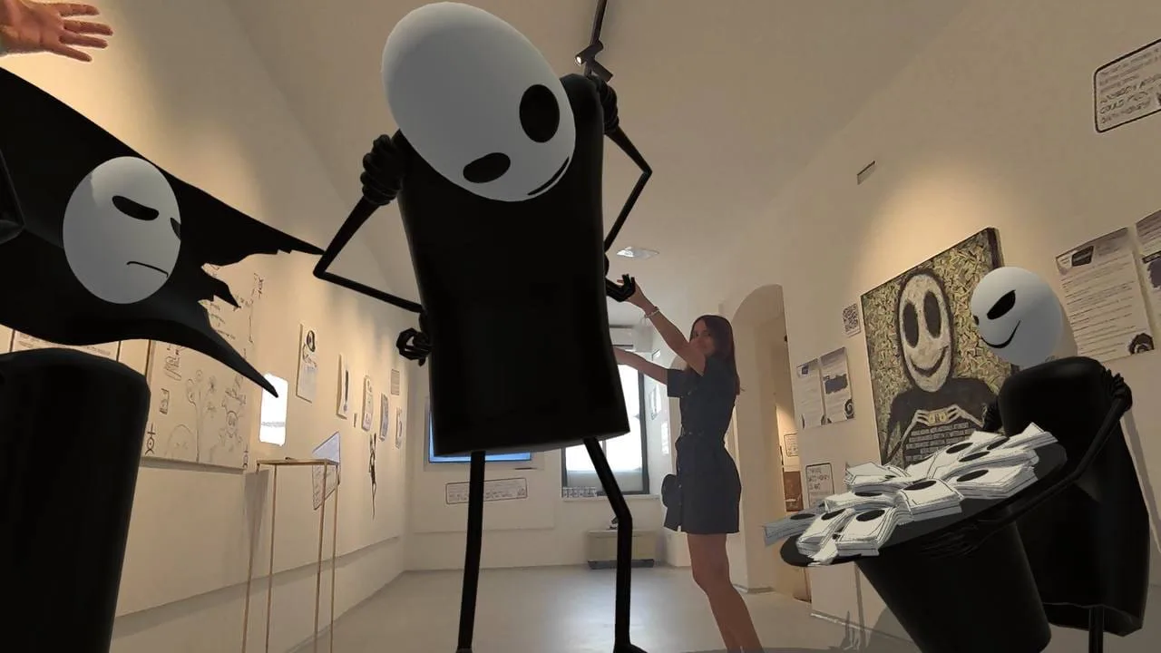 Interior at AORTA Gallery Pisa — travel photo
