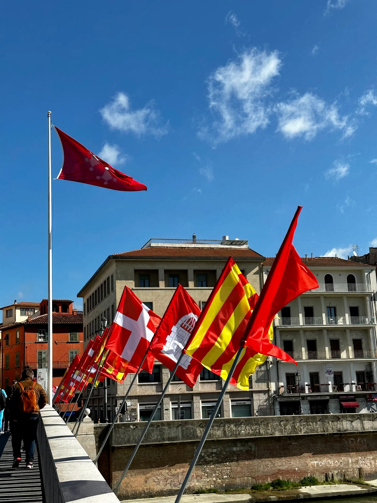 Atmosphere at Chiesa di San Michele in Borgo Pisa — travel photo