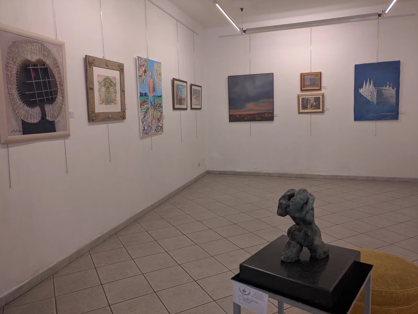 Main view at GAMeC CentroArteModerna PISA Pisa — travel photo