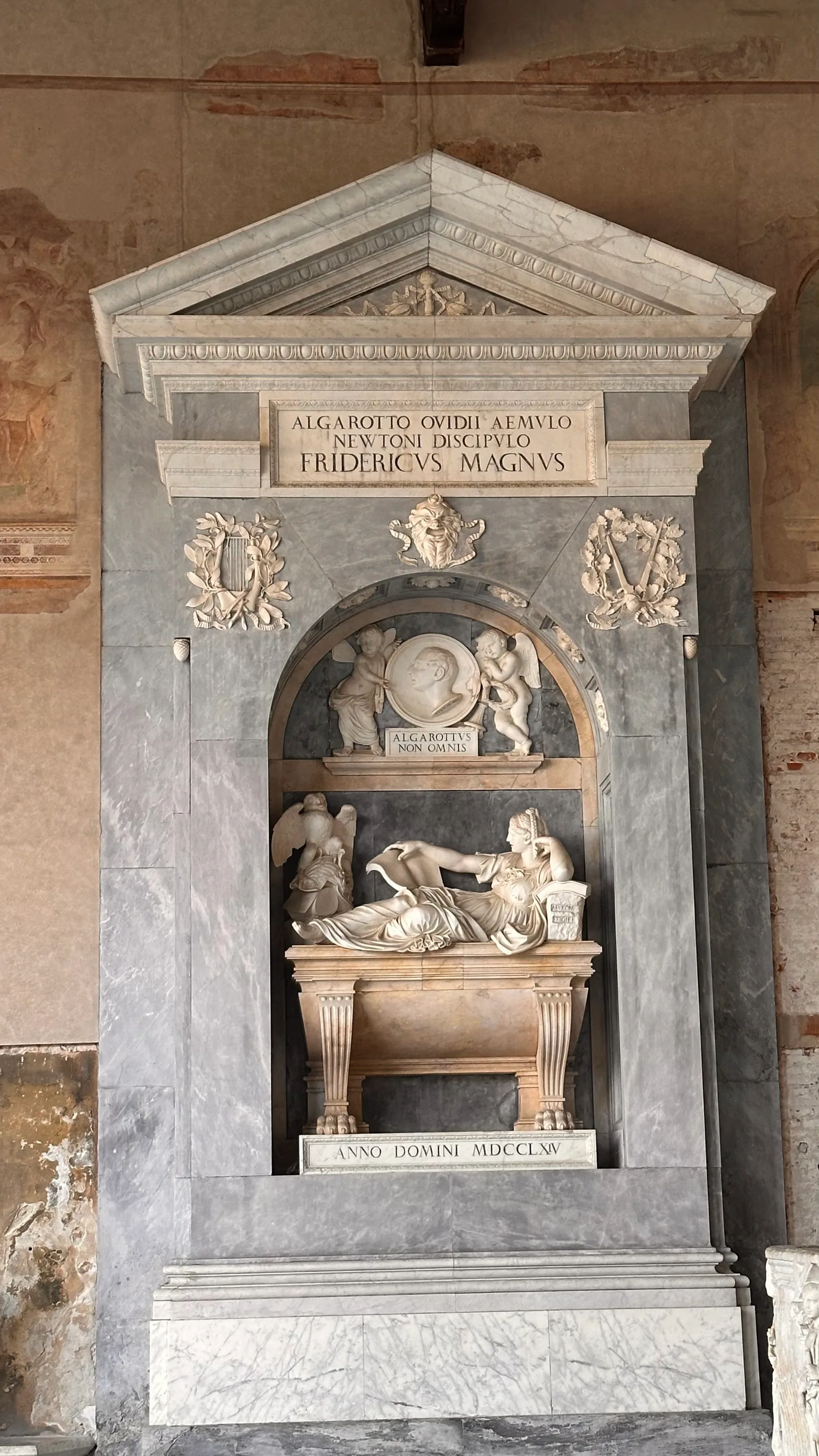 Interior at Monumental Cemetery of Pisa Pisa — travel photo