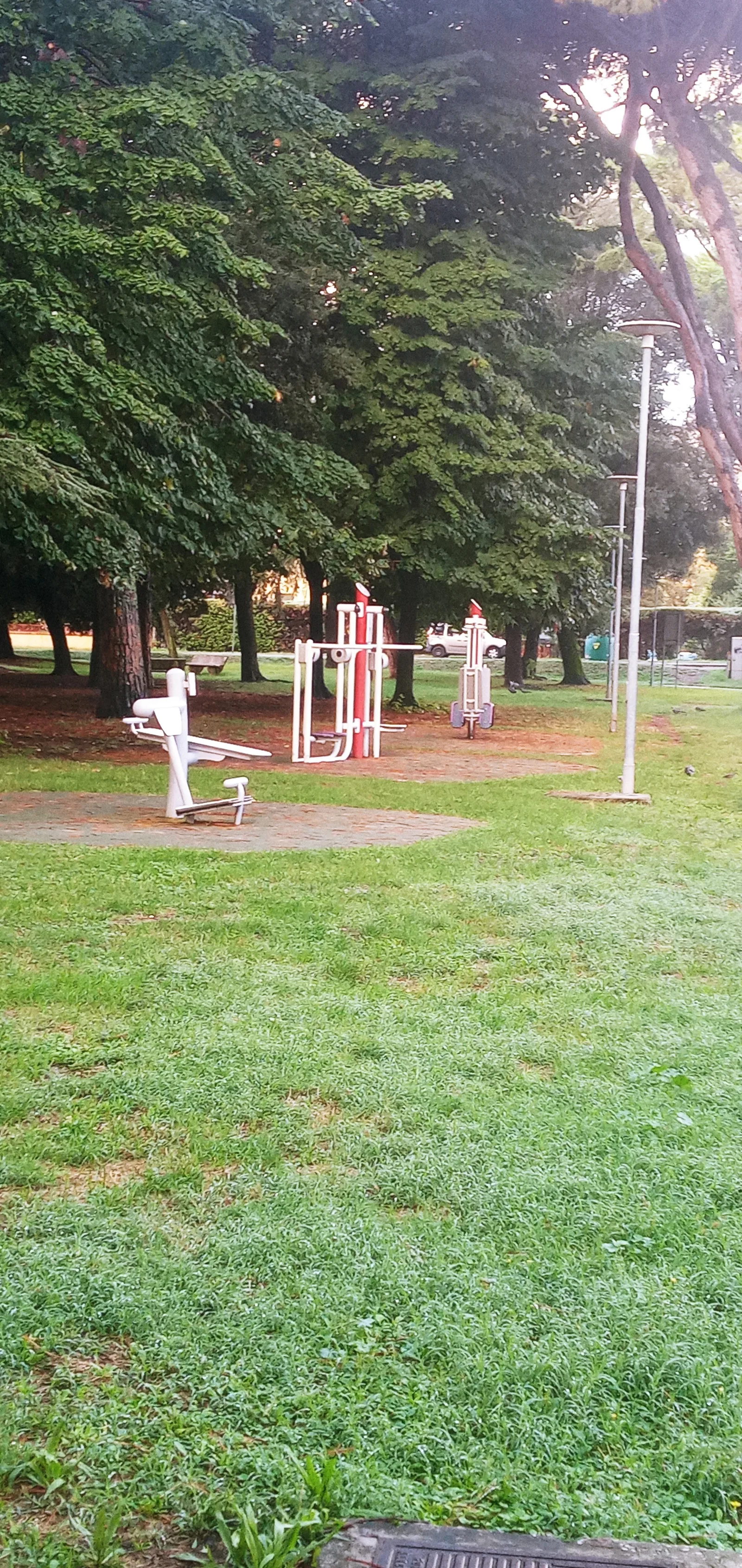Main view at Parco Alfredo Solarino Pisa — travel photo