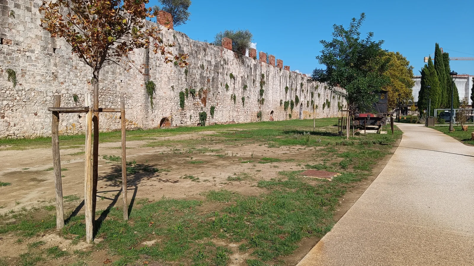 Main view at Parco urbano di Stampace Pisa — travel photo
