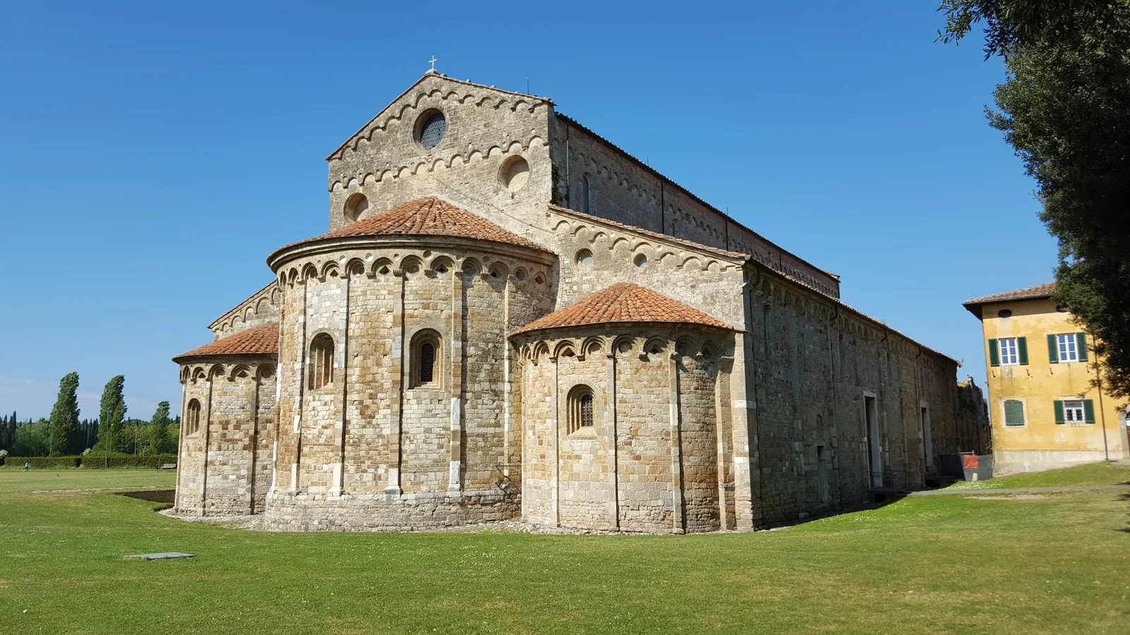 Interior at San Piero a Grado Pisa — travel photo