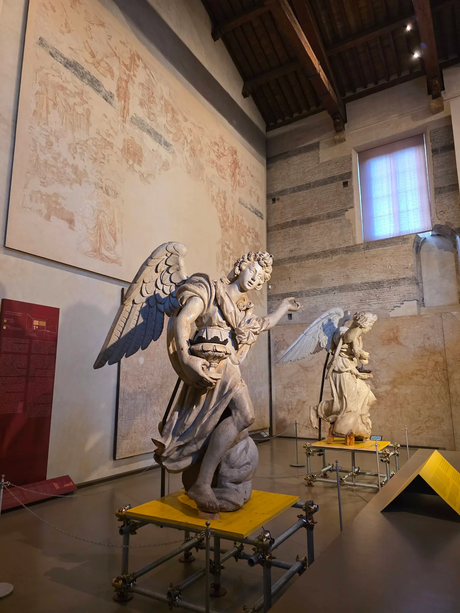 Interior at Sinopie Museum Pisa — travel photo