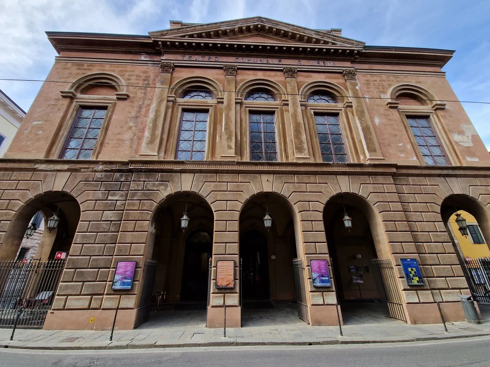 Main view at Teatro Verdi Pisa — travel photo