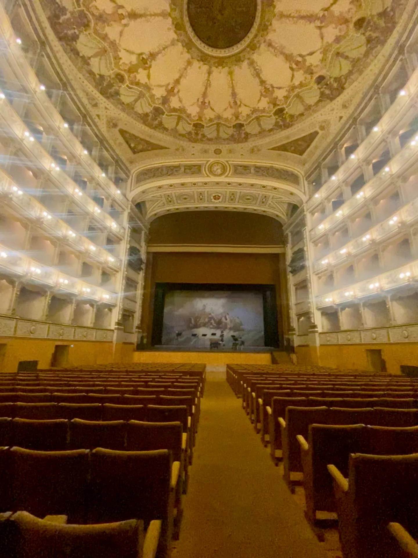 Interior at Teatro Verdi Pisa — travel photo