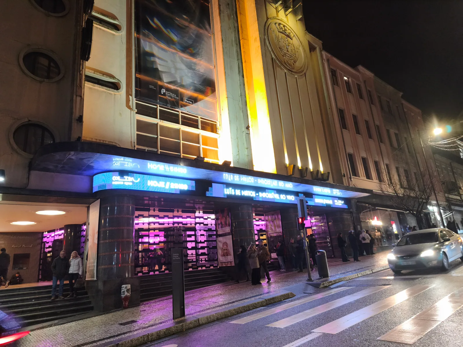 Atmosphere at Ageas Porto Coliseum Porto — travel photo