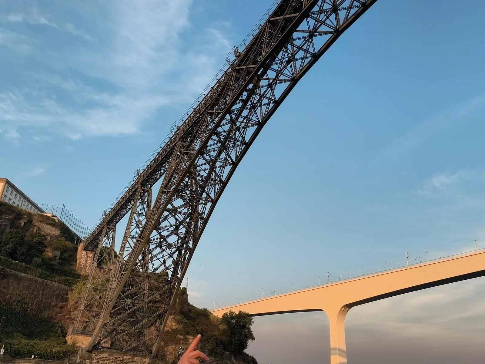Main view at Bridge Maria Pia Porto — travel photo