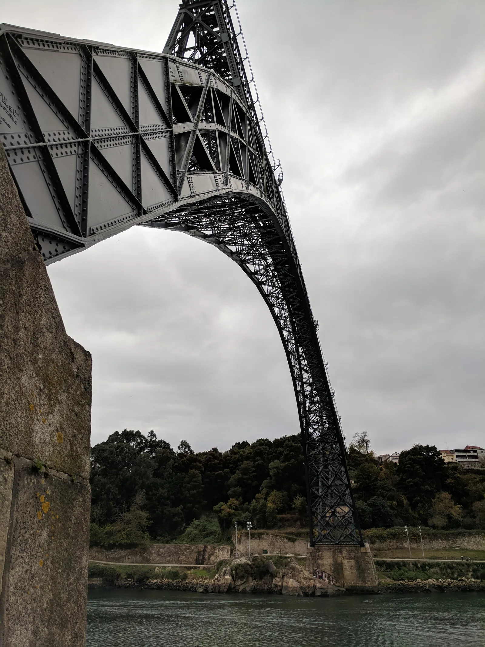 Atmosphere at Bridge Maria Pia Porto — travel photo