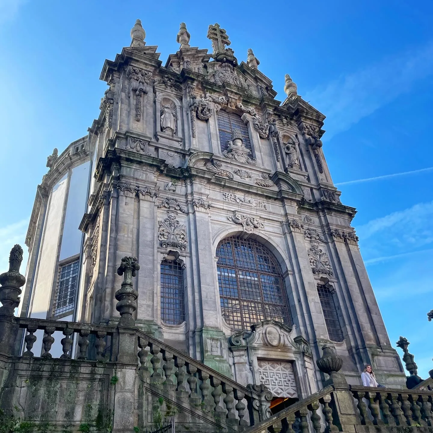 Interior at Clérigos Church Porto — travel photo
