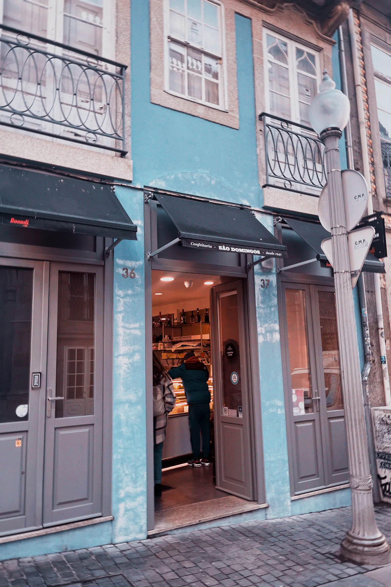 Interior at Confeitaria São Domingos Porto — travel photo