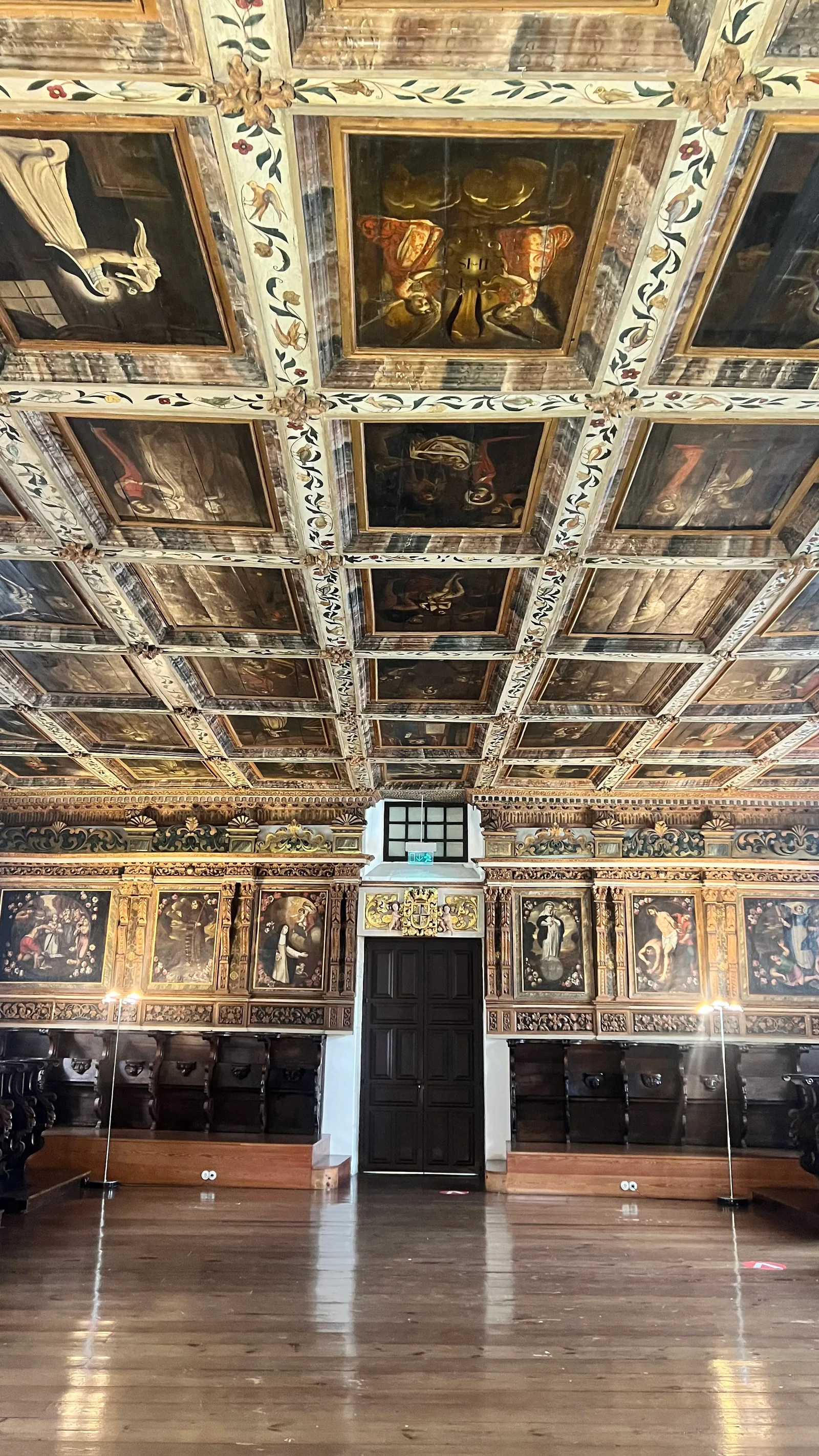 Interior at Convento de Corpus Christi Porto — travel photo