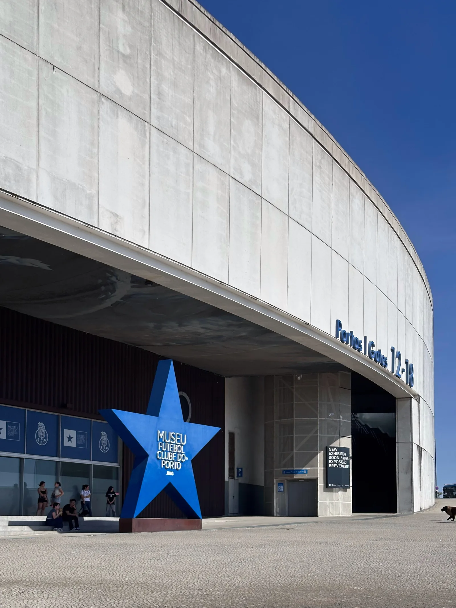 Atmosphere at FC Porto Museum Porto — travel photo