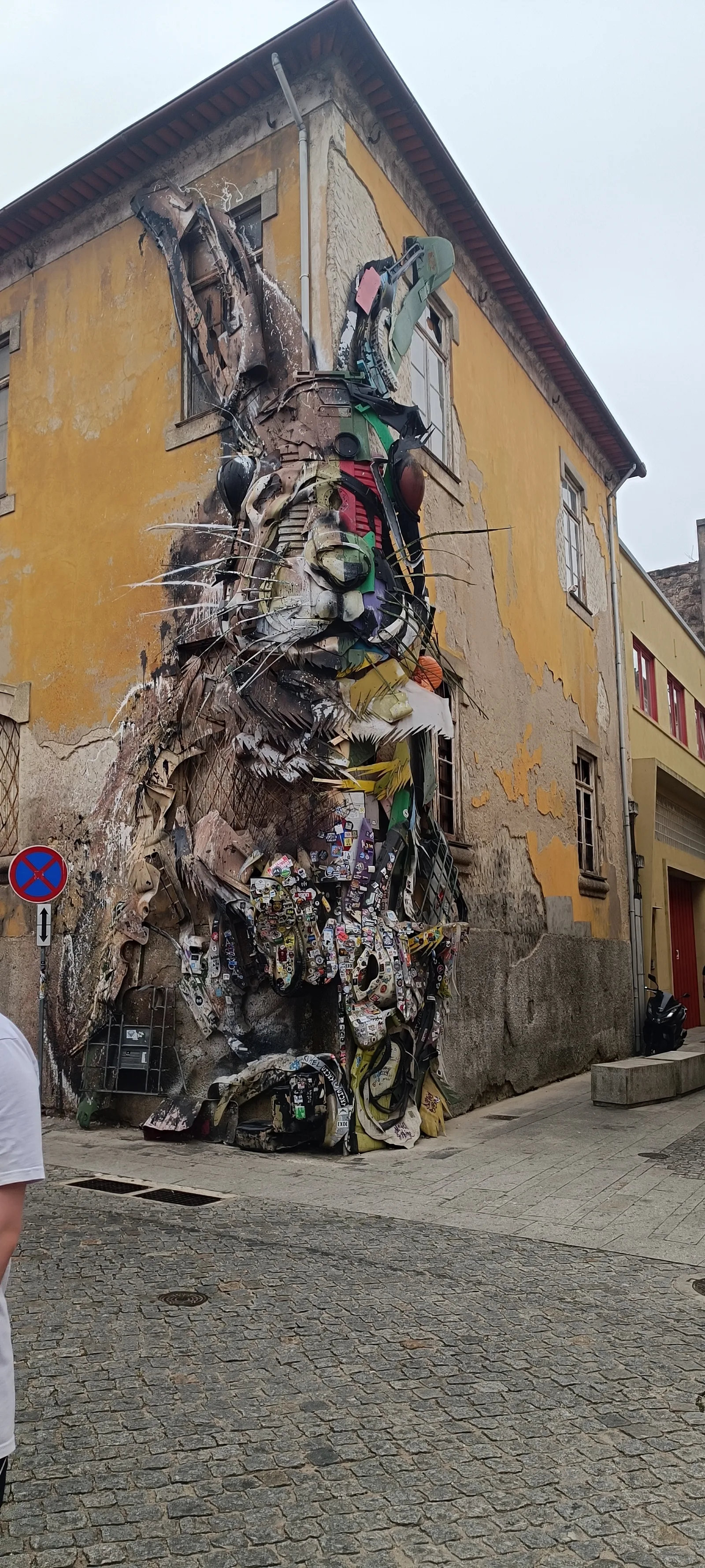 Main view at Half Rabbit by Bordalo II Porto — travel photo