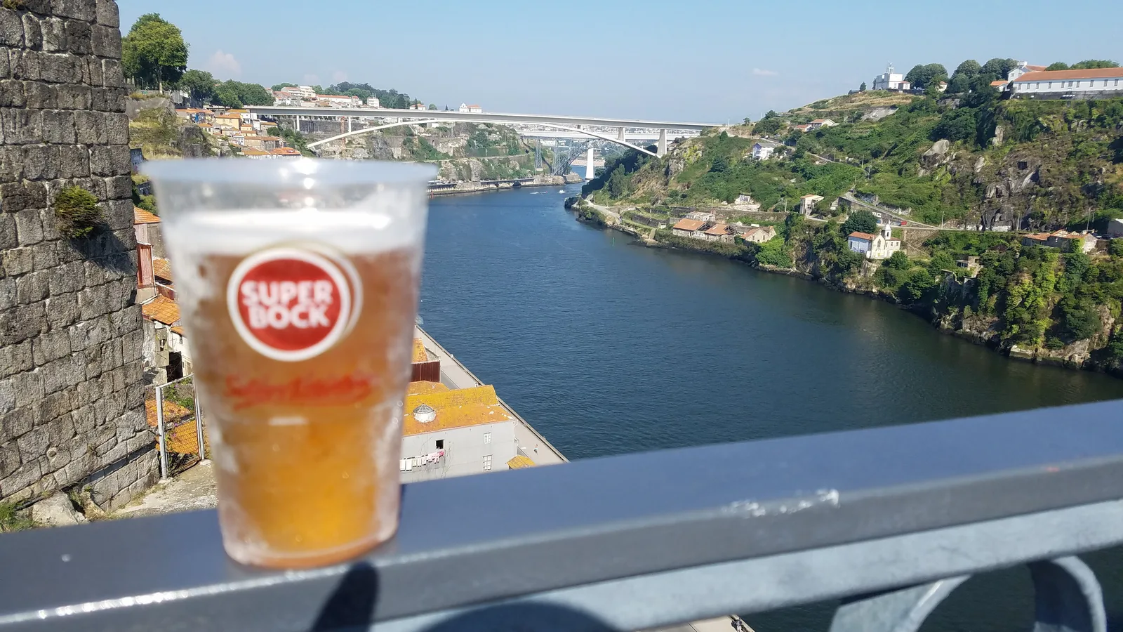 Main view at Luís I Bridge Porto — travel photo