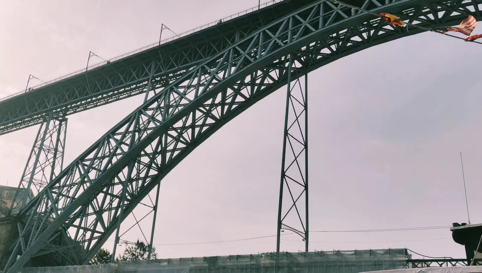 Interior at Luís I Bridge Porto — travel photo