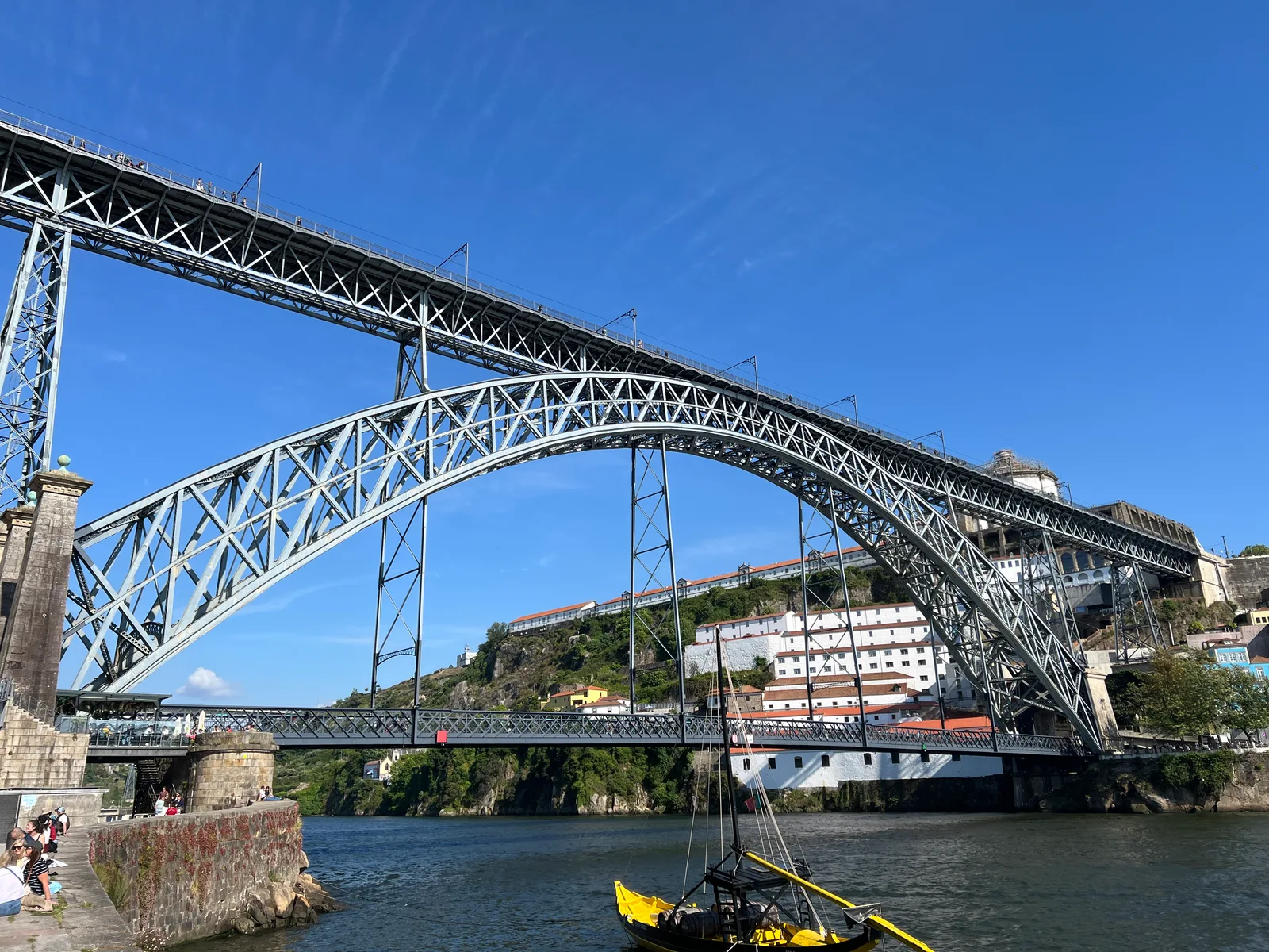 Atmosphere at Luís I Bridge Porto — travel photo