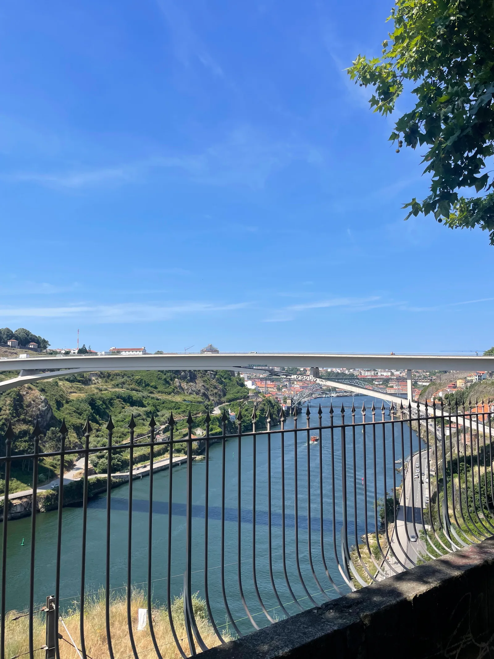 Atmosphere at Miradouro das Fontainhas Porto — travel photo
