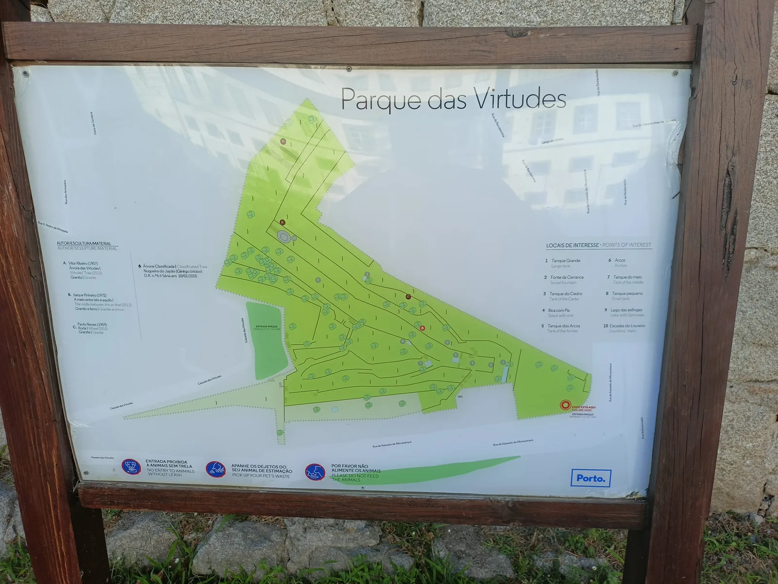 Interior at Parque das Virtudes Porto — travel photo