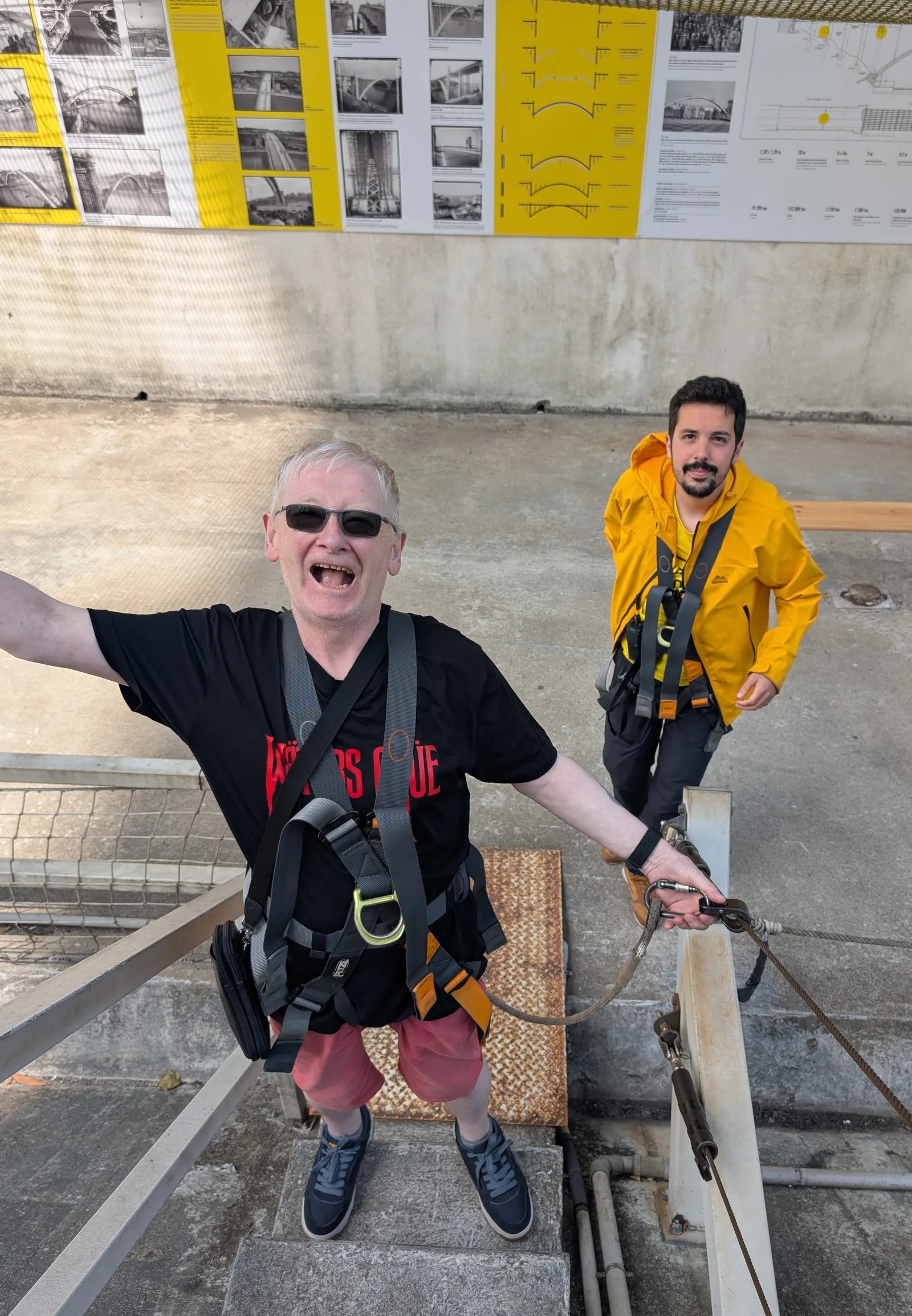 Details at Porto Bridge Climb Porto — travel photo